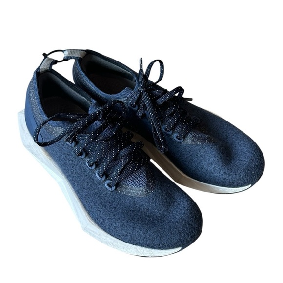NEW Allbirds Merino Wool Flyer Mizzle in Hazy Indigo Blizzard - Size 8.5 - Picture 6 of 10